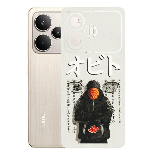 Realme Phone Skins (All Models) - Obito Anime Eye - 3D Embossed Finish (L-19) Realme P4 5G