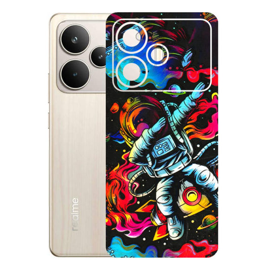 Realme Phone Skins (All Models) - Astronaut Dope - 3D Embossed Finish (L-191) Realme P4 5G