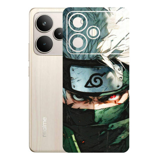 Realme Phone Skins (All Models) - Kakashi Red Eye Focus - 3D Embossed Finish (L-227) Realme P4 5G