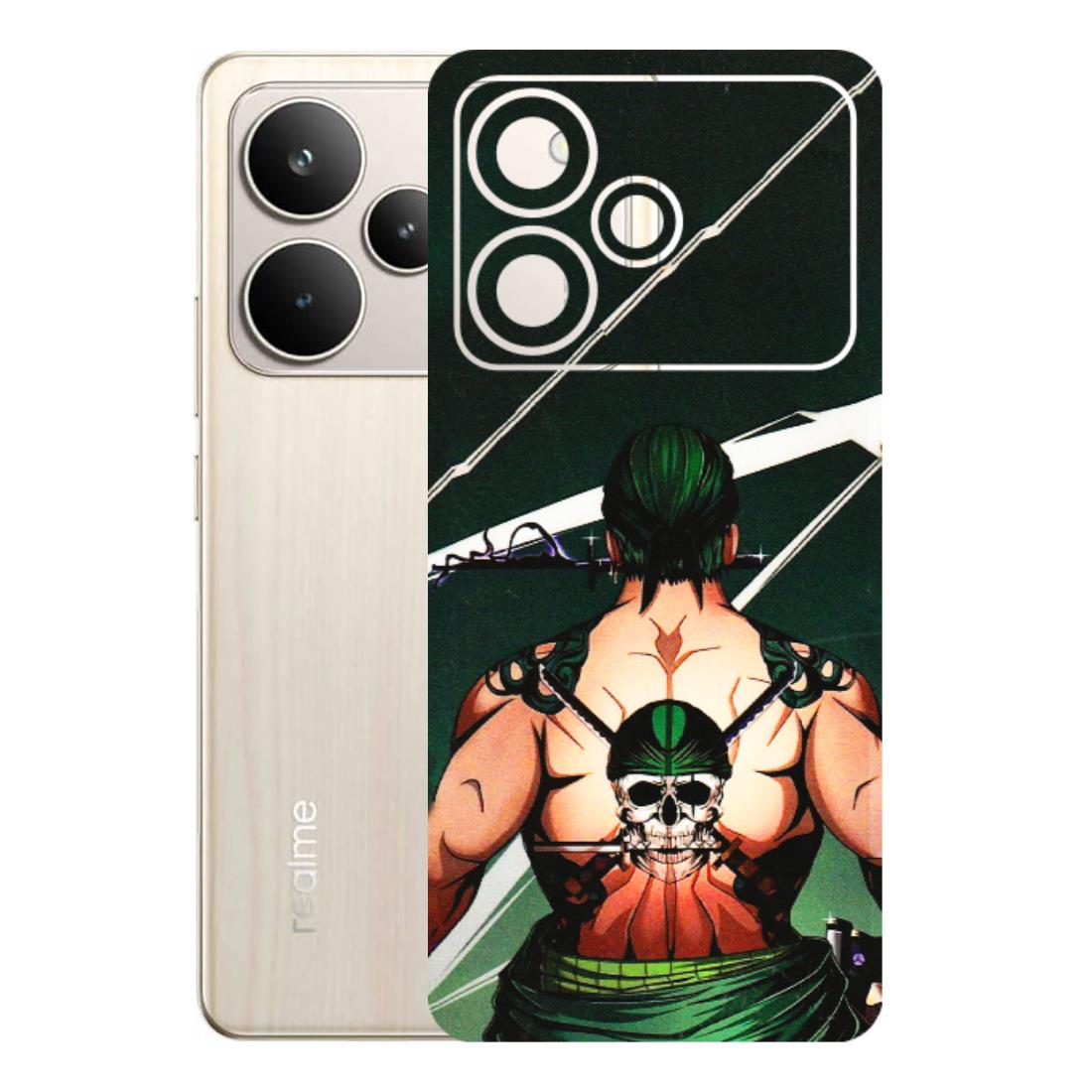 Realme Phone Skins (All Models) - Zoro Anime - 3D Embossed Finish (L-23) Realme P4 5G