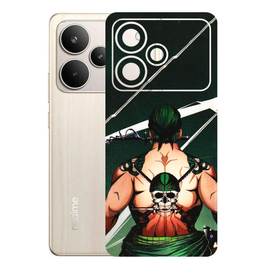 Realme Phone Skins (All Models) - Zoro Anime - 3D Embossed Finish (L-23) Realme P4 5G
