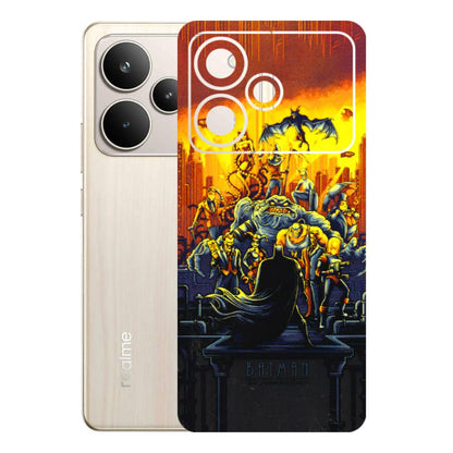 Realme Phone Skins (All Models) - Games Doodles - 3D Embossed Finish (L-24) Realme P4 5G