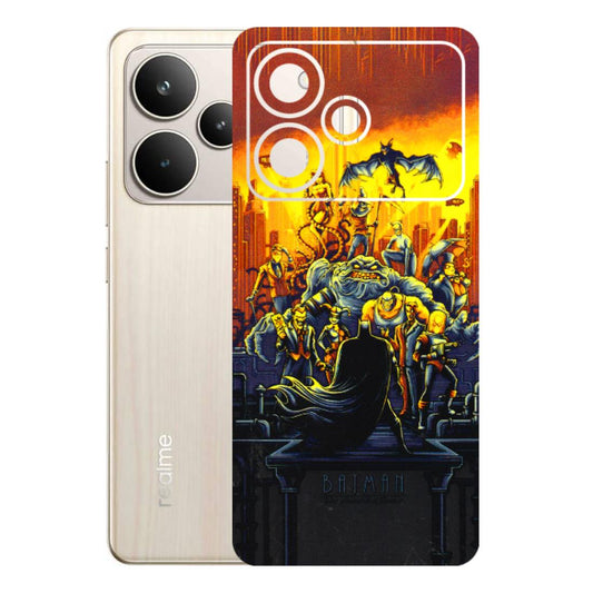 Realme Phone Skins (All Models) - Games Doodles - 3D Embossed Finish (L-24) Realme P4 5G