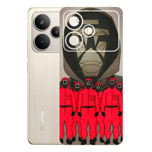 Realme Phone Skins (All Models) - Squid Game Hero - 3D Embossed Finish (L-245) Realme P4 5G