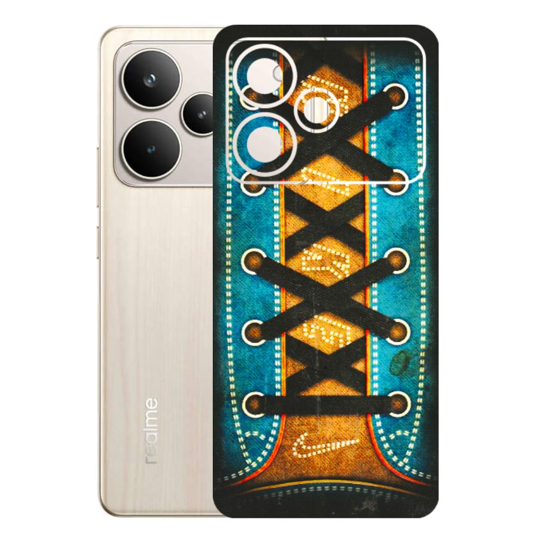 Realme Phone Skins (All Models) - Sneakers Lover Nike - 3D Embossed Finish (L-262) Realme P4 5G