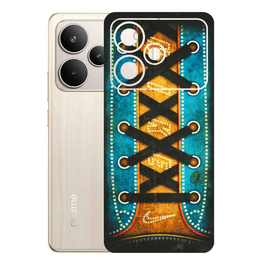 Realme Phone Skins (All Models) - Sneakers Lover Nike - 3D Embossed Finish (L-262) Realme P4 5G