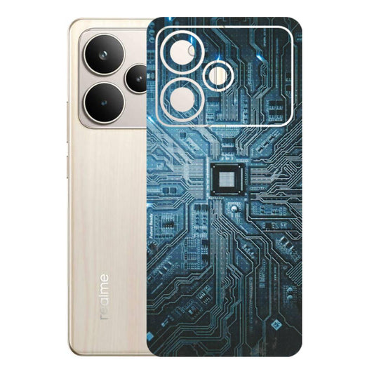Realme Phone Skins (All Models) - Original Circuit - 3D Embossed Finish (L-267) Realme P4 5G