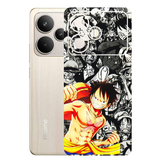 Realme Phone Skins (All Models) - Anime Comics Games Doodles - 3D Embossed Finish (L-27) Realme P4 5G