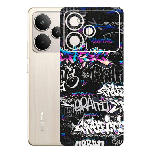 Realme Phone Skins (All Models) - Graffiti Killer - 3D Embossed Finish (L-274) Realme P4 5G