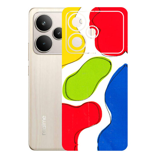 Realme Phone Skins (All Models) - RGB Colour Paint - 3D Embossed Finish (L-284) Realme P4 5G