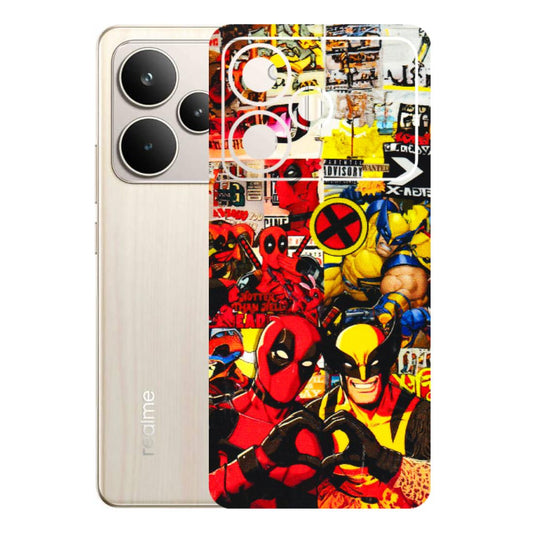 Realme Phone Skins (All Models) - Spidy Wolverine - 3D Embossed Finish (L-310) Realme P4 5G