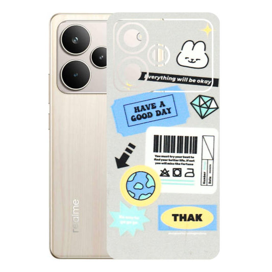 Realme Phone Skins (All Models) - Will Be Okay Design - 3D Embossed Finish (L-316) Realme P4 5G