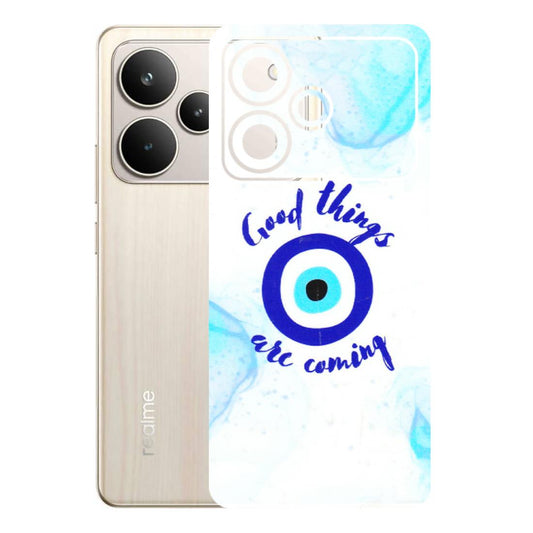 Realme Phone Skins (All Models) - Evil Eye Good Things Are Coming - 3D Embossed Finish (L-322) Realme P4 5G