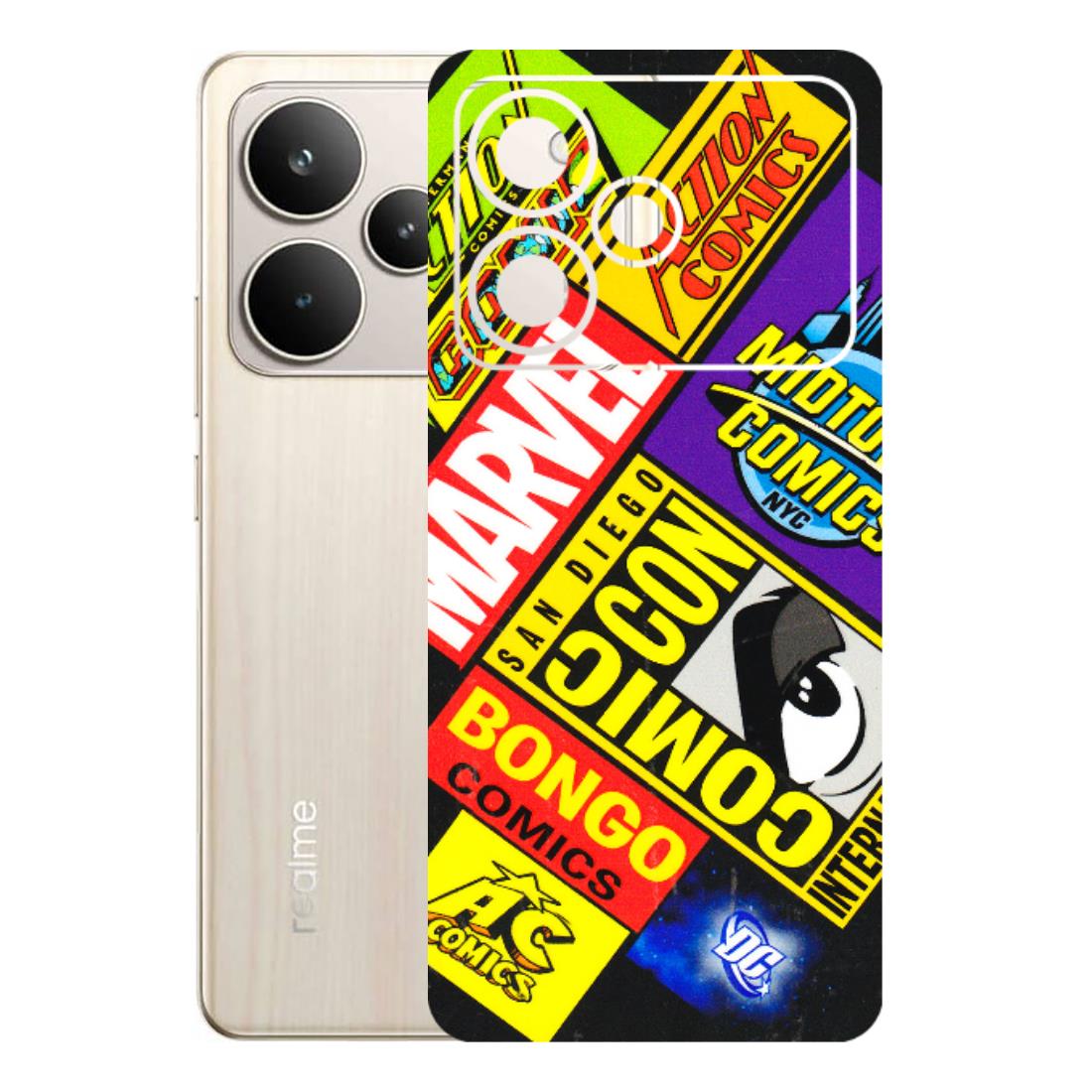 Realme Phone Skins (All Models) - Bongo Comic Con - 3D Embossed Finish (L-325) Realme P4 5G