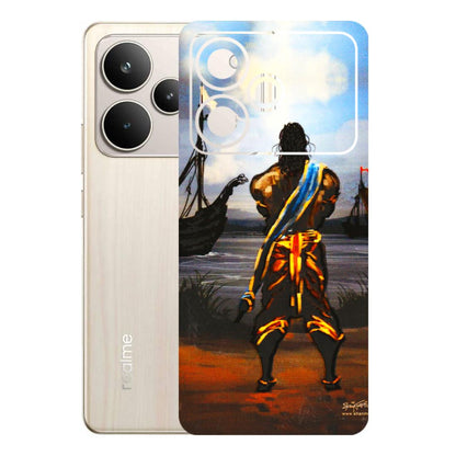 Realme Phone Skins (All Models) - Heavenly God Figure - 3D Embossed Finish (L-34) Realme P4 5G