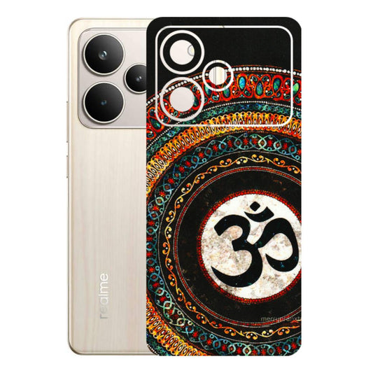 Realme Phone Skins (All Models) - Aum Chant Abstract - 3D Embossed Finish (L-42) Realme P4 5G
