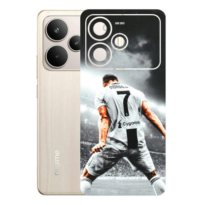 Realme Phone Skins (All Models) - Ronaldo CR7 Crazy - 3D Embossed Finish (L-44) Realme P4 5G