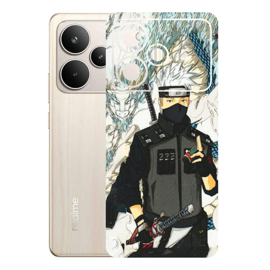 Realme Phone Skins (All Models) - Kakashi Hatake Naruto Anime - 3D Embossed Finish (L-46) Realme P4 5G
