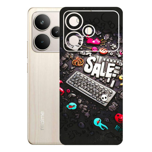 Realme Phone Skins (All Models) - Gadgets Sale - 3D Embossed Finish (L-50) Realme P4 5G