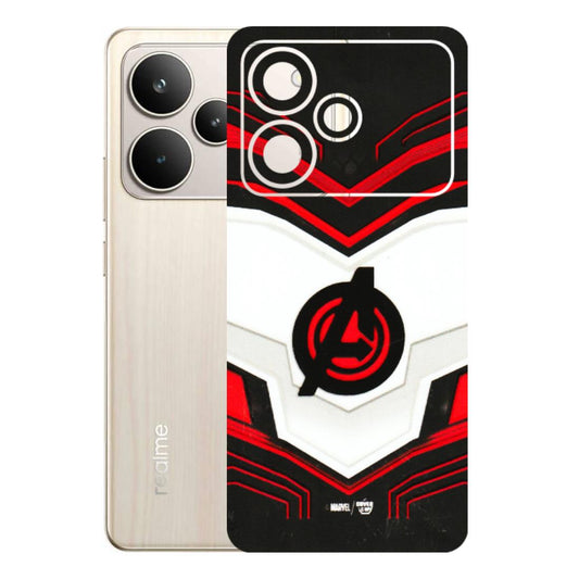 Realme Phone Skins (All Models) - Avengers Logo - 3D Embossed Finish (L-55) Realme P4 5G