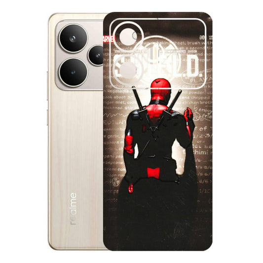 Realme Phone Skins (All Models) - Deadpool - 3D Embossed Finish (L-56) Realme P4 5G