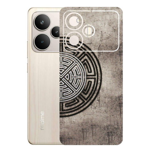 Realme Phone Skins (All Models) - Mysterious Circular Design - 3D Embossed Finish (L-63) Realme P4 5G