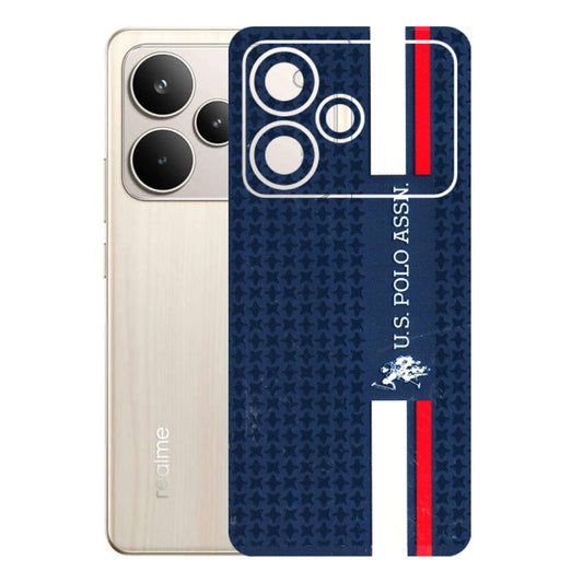 Realme Phone Skins (All Models) - US POLO Designer Brand - 3D Embossed Finish (L-65) Realme P4 5G