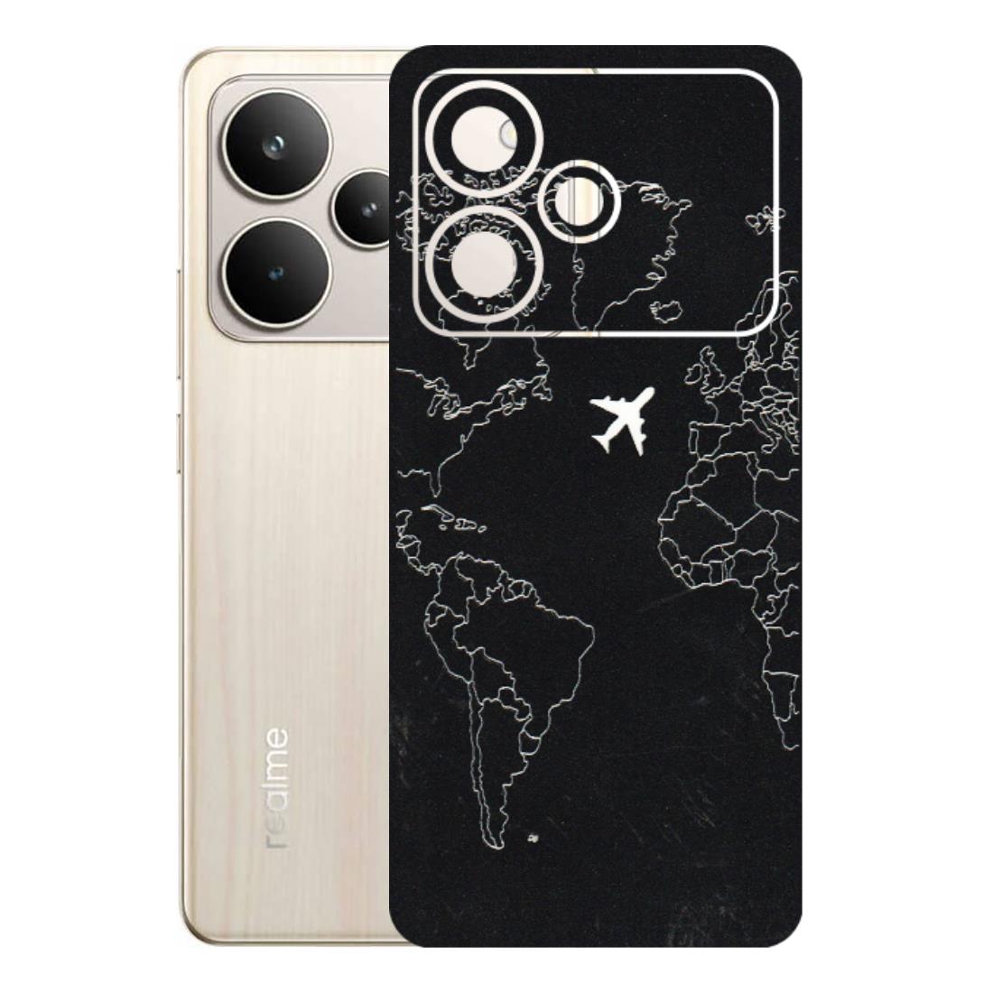 Realme Phone Skins (All Models) - Never Ending Travel - 3D Embossed Finish (L-79) Realme P4 5G
