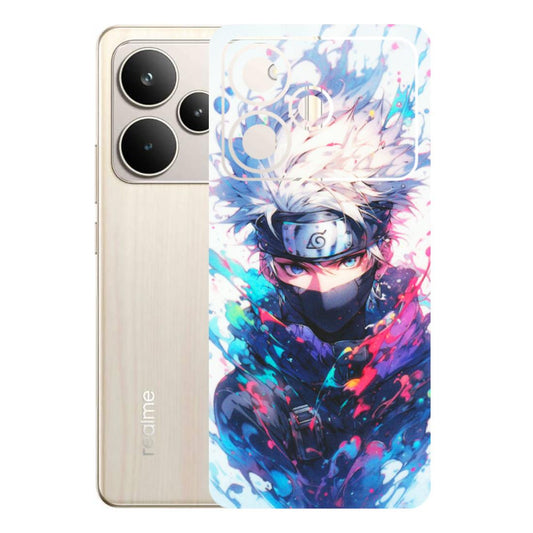 Realme Phone Skins (All Models) - Naruto Face Mask - Matte Finish (M-03) Realme P4 5G