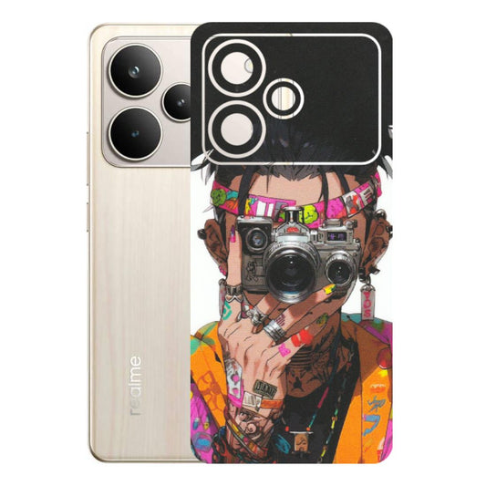 Realme Phone Skins (All Models) - Camera Lover Girl - Matte Finish (M-09) Realme P4 5G