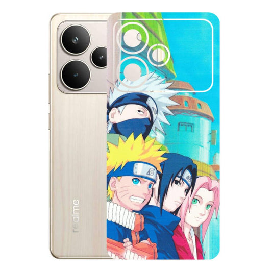 Realme Phone Skins (All Models) - Team Minato And Kakashi - Matte Finish (M-101) Realme P4 5G