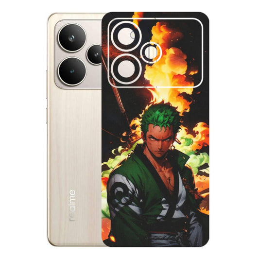 Realme Phone Skins (All Models) - Roronoa Zoro - Matte Finish (M-102) Realme P4 5G