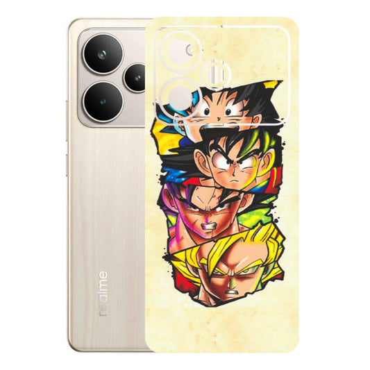 Realme Phone Skins (All Models) - Angry Multi Anime - Matte Finish (M-113) Realme P4 5G