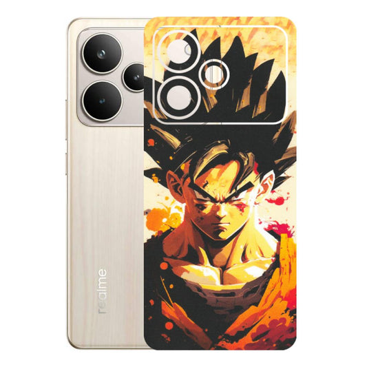 Realme Phone Skins (All Models) - Angry Goku - Matte Finish (M-12) Realme P4 5G