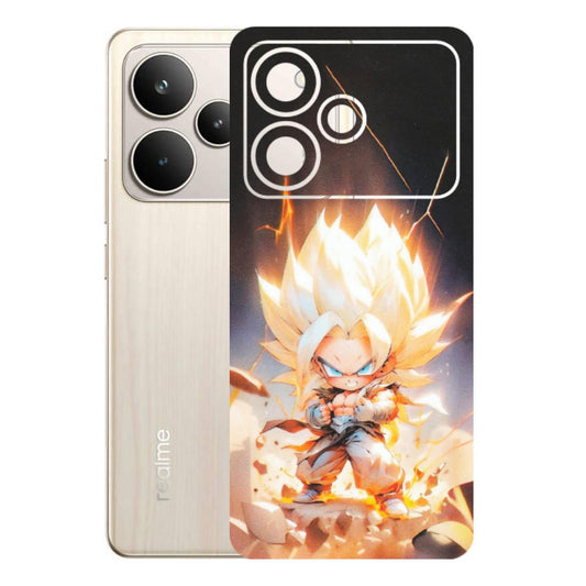 Realme Phone Skins (All Models) - Goku Dragon Cute Anime - Matte Finish (M-131) Realme P4 5G