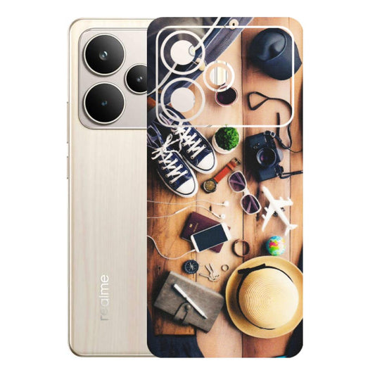 Realme Phone Skins (All Models) - Travel Wanderlust - Matte Finish (M-133) Realme P4 5G