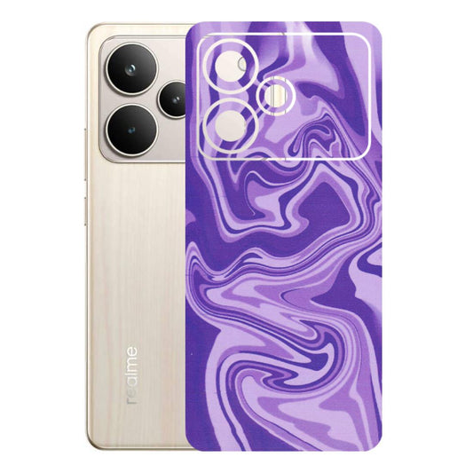Realme Phone Skins (All Models) - Hazy Purple Nights - Matte Finish (M-14) Realme P4 5G