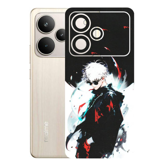 Realme Phone Skins (All Models) - Gojo Powerful Charater Kaisen Anime - Matte Finish (M-144) Realme P4 5G