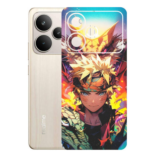 Realme Phone Skins (All Models) - Angry Naruto Anime - Matte Finish (M-148) Realme P4 5G