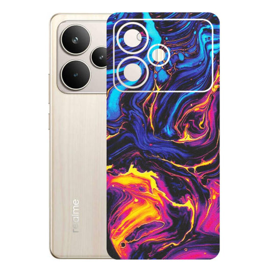 Realme Phone Skins (All Models) - Abstract Paint Classy - Matte Finish (M-15) Realme P4 5G