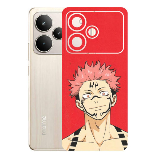 Realme Phone Skins (All Models) - Ryomen Sukuna Fun Anime - Matte Finish (M-153) Realme P4 5G