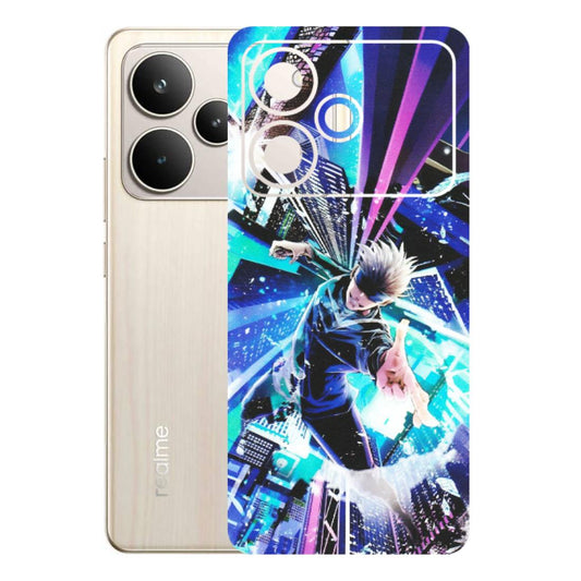 Realme Phone Skins (All Models) - Manga Action Jujustu Kaisen Anime - Matte Finish (M-155) Realme P4 5G