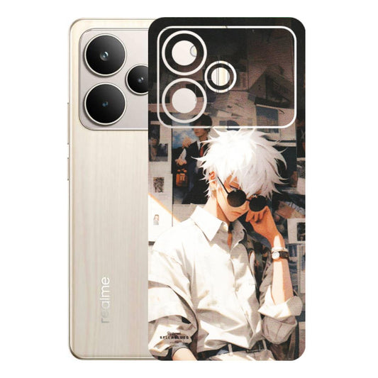 Realme Phone Skins (All Models) - Gojo Satoru Jujustu Kaisen Anime - Matte Finish (M-156) Realme P4 5G