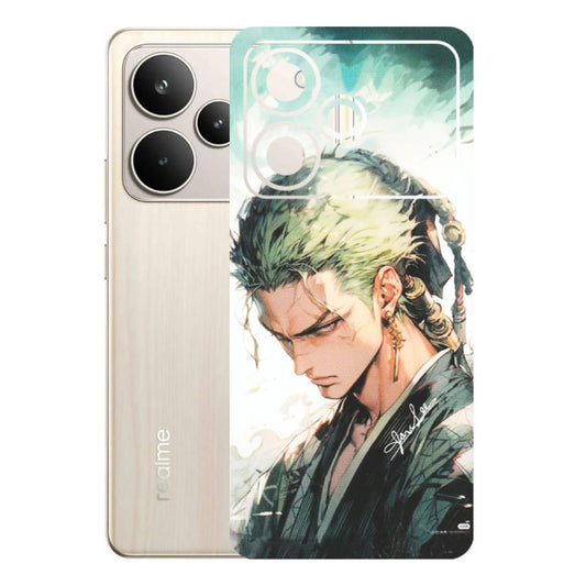 Realme Phone Skins (All Models) - Pirate Hunter One Piece Anime - Matte Finish (M-157) Realme P4 5G