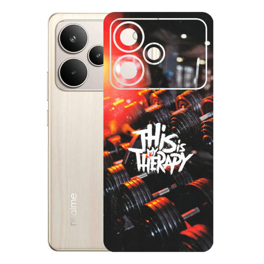 Realme Phone Skins (All Models) - GYM Lover Therapy - Matte Finish (M-160) Realme P4 5G