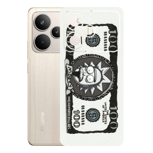 Realme Phone Skins (All Models) - Rick And Morty Hundred Dollar Anime - Matte Finish (M-161) Realme P4 5G