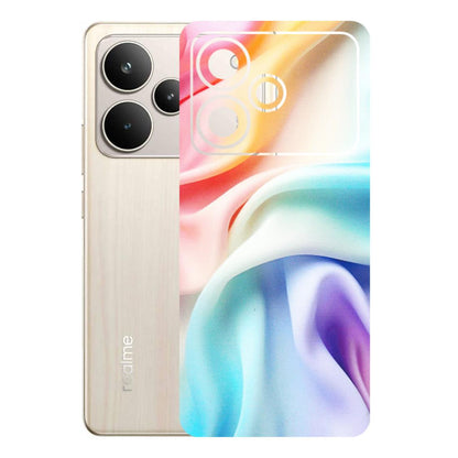 Realme Phone Skins (All Models) - Colourful Silk Cloth - Matte Finish (M-165) Realme P4 5G