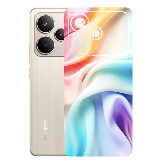 Realme Phone Skins (All Models) - Colourful Silk Cloth - Matte Finish (M-165) Realme P4 5G