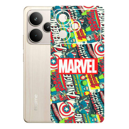Realme Phone Skins (All Models) - Marvel Comic Lover - Matte Finish (M-30) Realme P4 5G