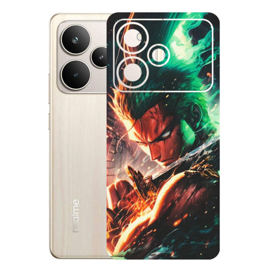 Realme Phone Skins (All Models) - Anime Gojo Sword - Matte Finish (M-32) Realme P4 5G